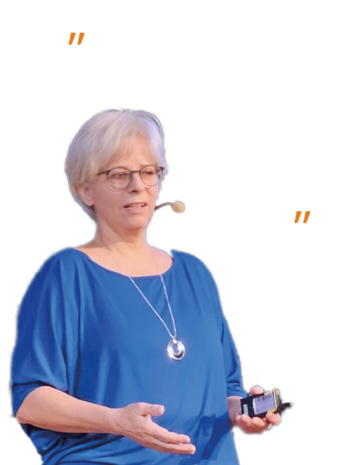 Speakerin Ursula Simon: "Impuse – inspirierend und bewegend"