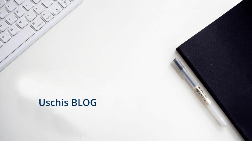 Darstellung vom Schreibtisch an dem der Blog / Impulse entsteht.